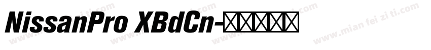 NissanPro XBdCn字体转换